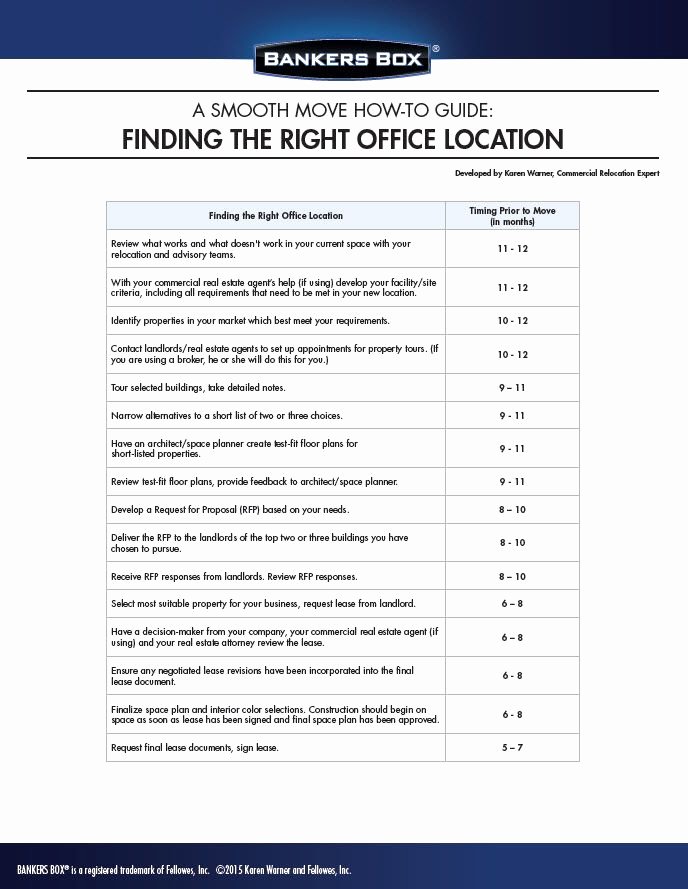 Moving Office Checklist Template New 8 Best Fice Moving organizer Images On Pinterest