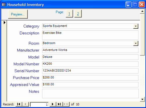 Ms Access Inventory Template Inspirational Microsoft Access Template
