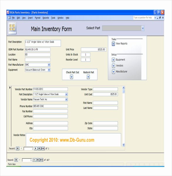 Ms Access Inventory Template Lovely Access Inventory Templates – 16 Free Sample Example