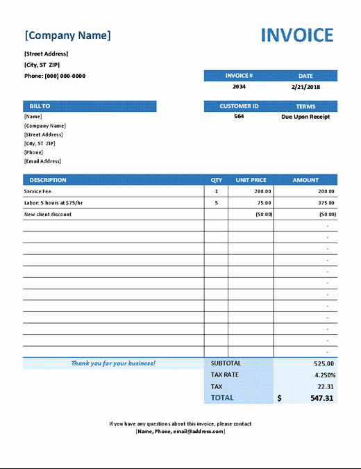 Ms Access Invoice Template Beautiful Invoices Fice