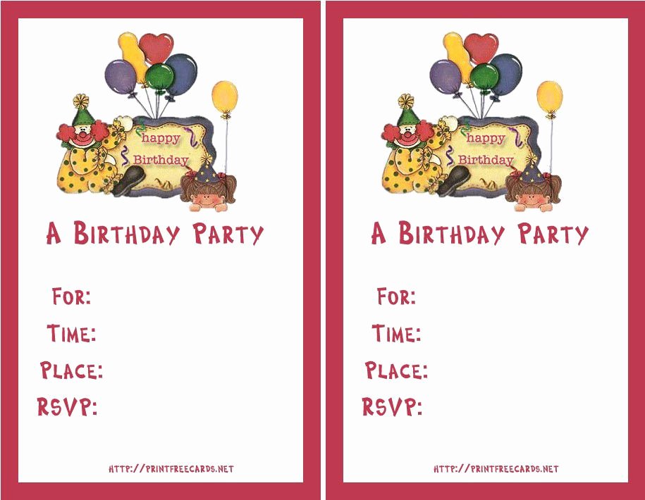 Ms Word Invitation Template Awesome Birthday Invitation Templates Birthday Invitation