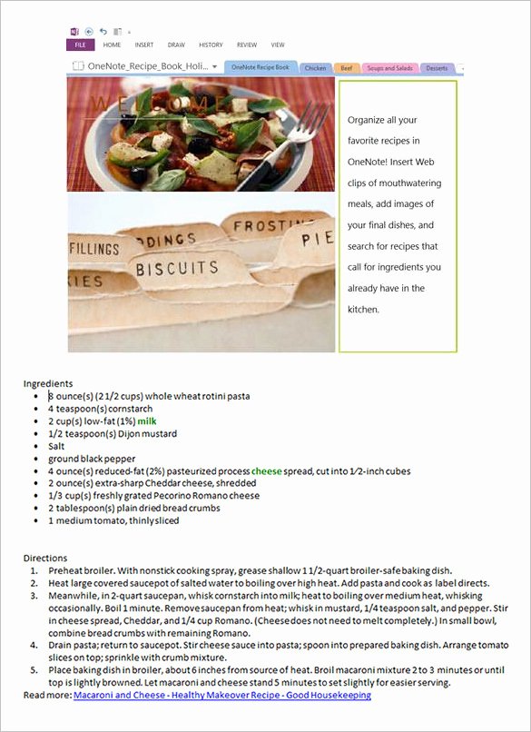 Ms Word Recipe Template Lovely Cookbook Recipe Template for Word Templates Resume