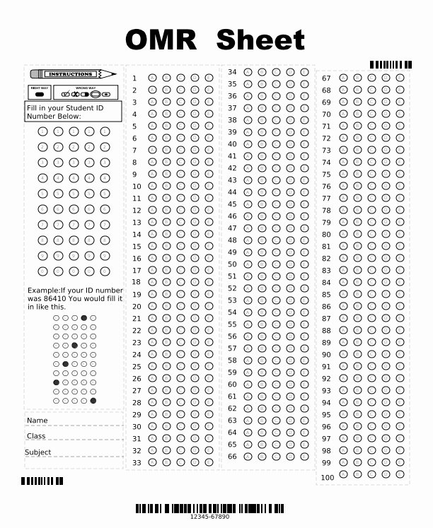 Multiple Choice Template Word Inspirational Multiple Choice Test Template