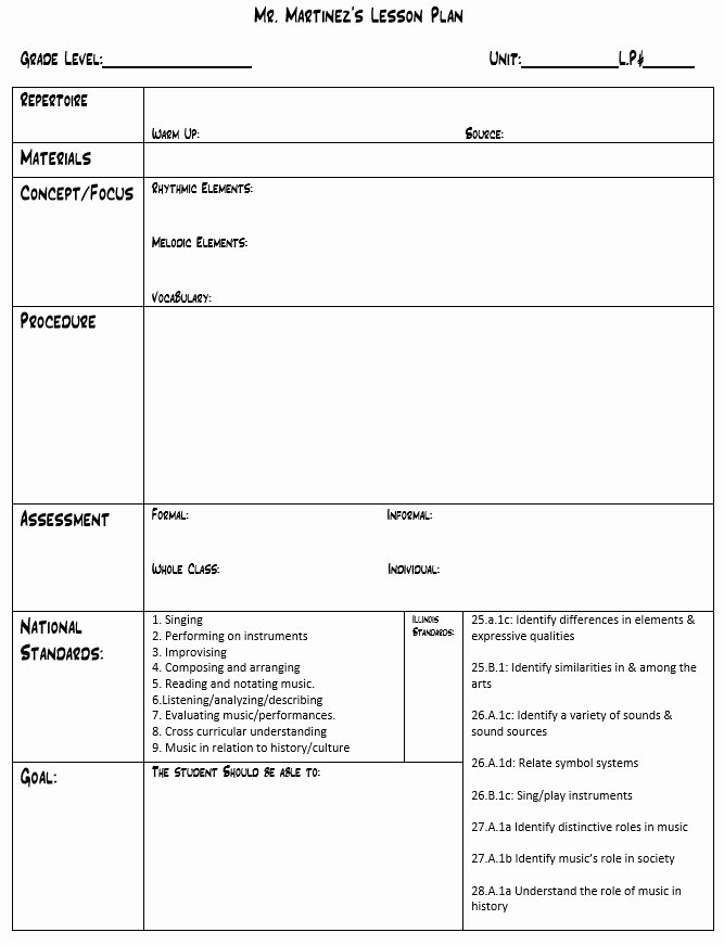 Music Lesson Plan Template Best Of Mr M S Music Blog Lesson Plan Template