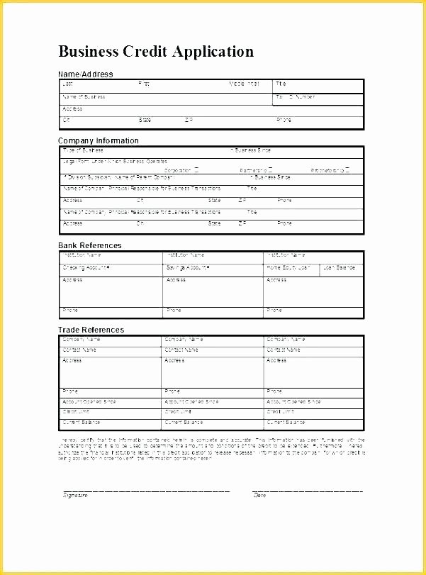 New Customer form Template Unique New Customer Application form Template Credit Free Account