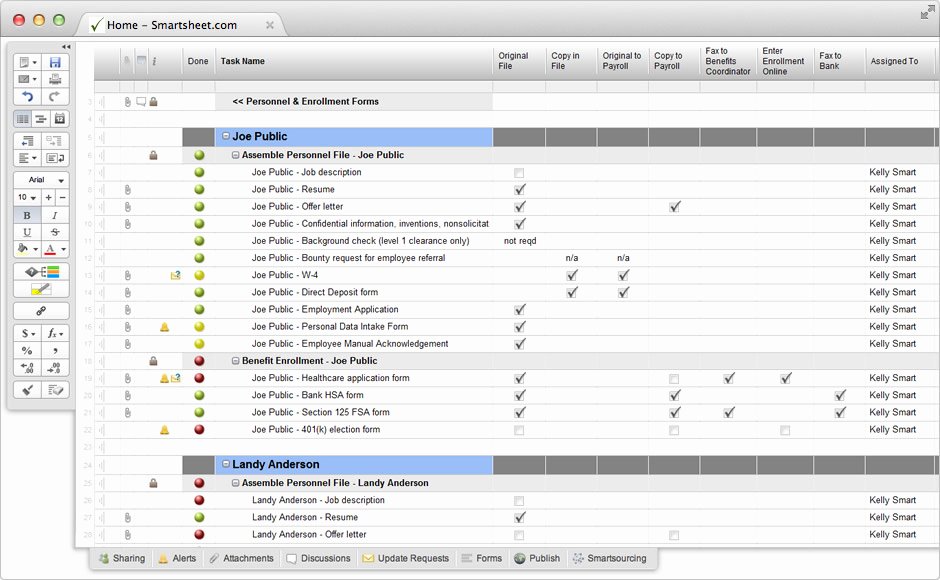 New Hire Checklist Template Beautiful Smartsheet How It S Used Easy Cloud solutions
