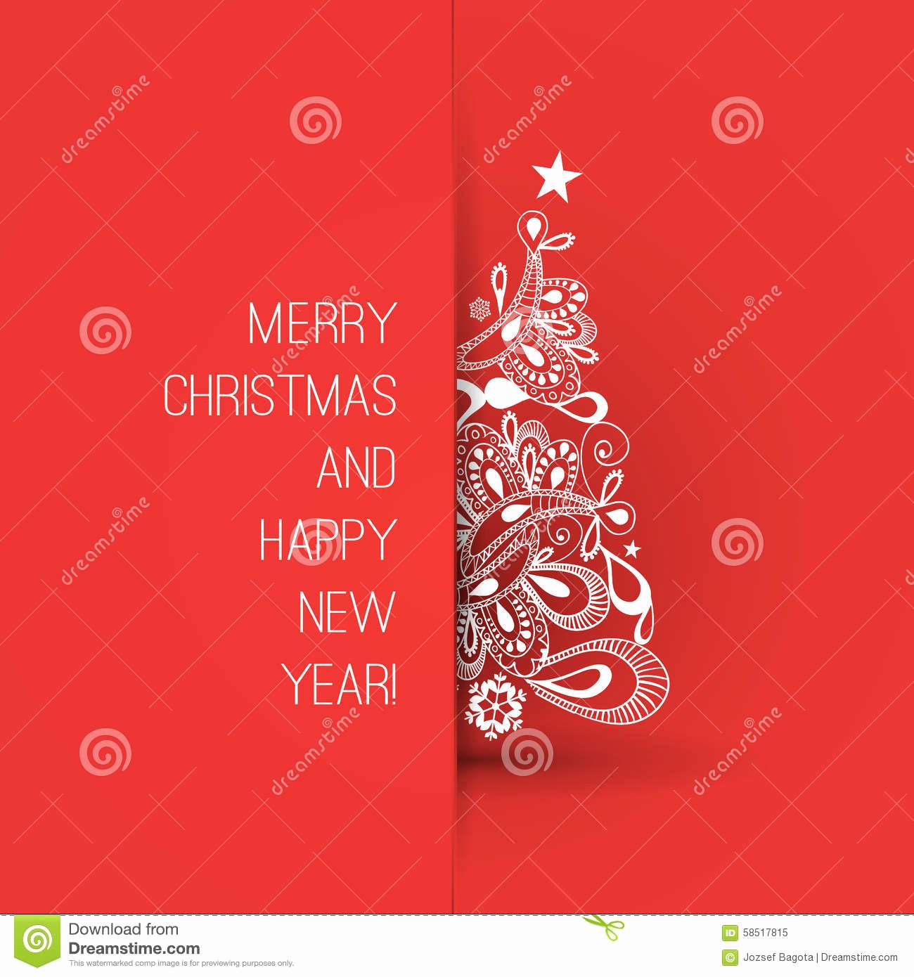 New Year Card Template Fresh Merry Christmas and Happy New Year Greeting Card Creative
