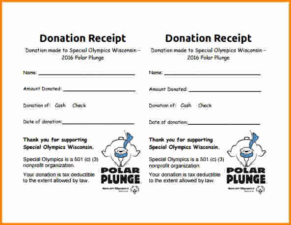 Nonprofit Donation Receipt Template Elegant 14 Non Profit Donation Receipt Template Proposal Letter
