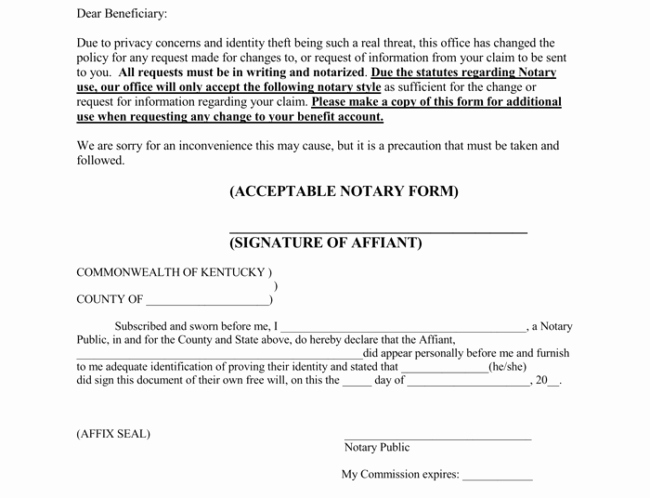 Notarized Letter Template Word New 25 Notarized Letter Templates &amp; Samples Writing Guidelines