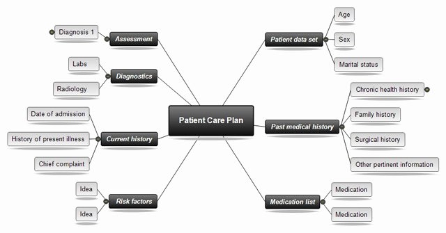 Nursing Care Map Template New Concept Mapping software for Nursing Best software for
