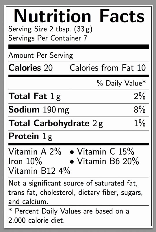 Nutrition Facts Template Word Beautiful Nutrition Label Template Excel