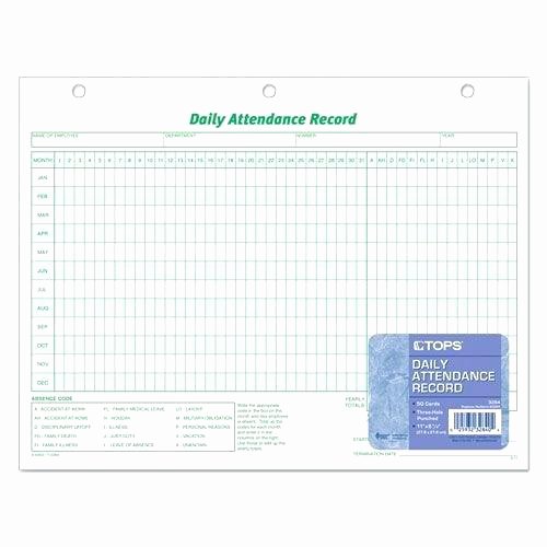 Nyc Report Card Template Beautiful Daily attendance Record forms Fice Sheet Template