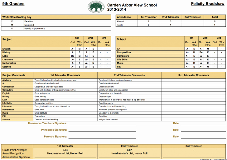 Nyc Report Card Template Inspirational Card Report Card Template