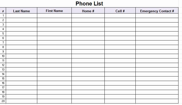 Office Phone List Template Fresh the Admin Bitch Download Free Staff Phone List Template