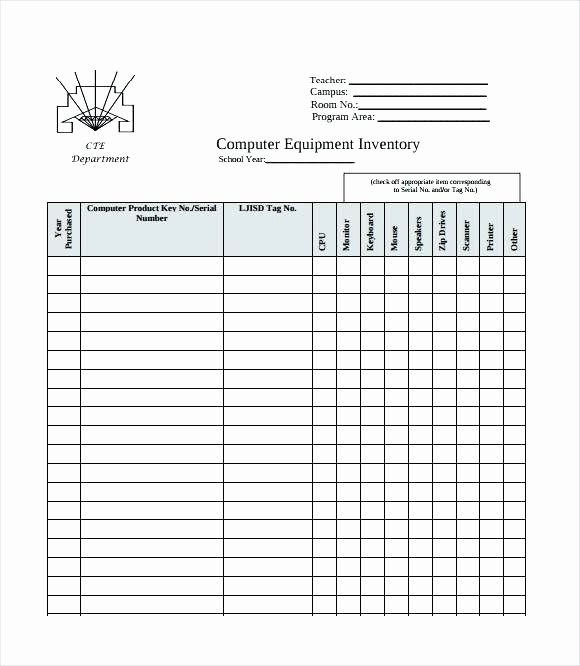 Office Supply Checklist Template Best Of Puter Inventory Spreadsheet Template Equipment Hardware