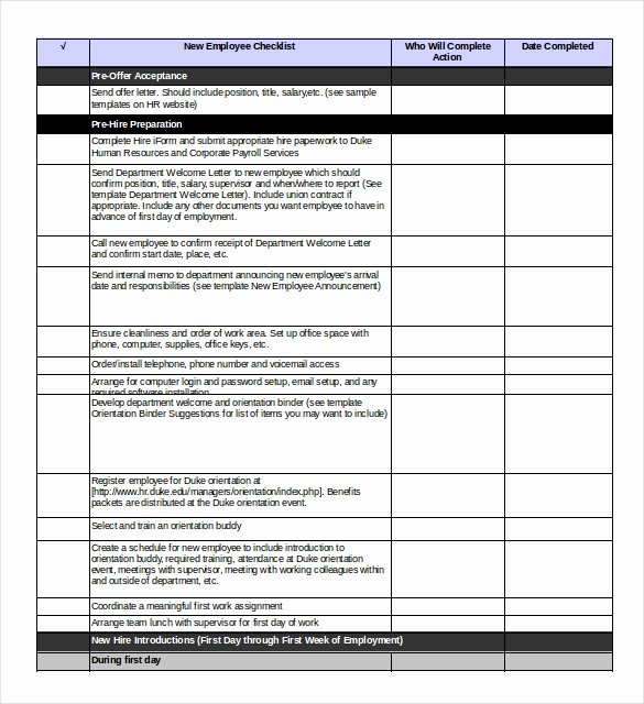 Onboarding Checklist Template Excel Best Of Boarding Checklist Template 17 Free Word Excel Pdf