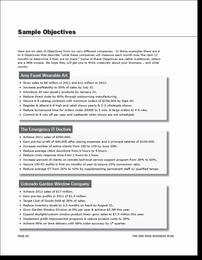 One Page Proposal Template Beautiful 6 One Page Business Proposal Example