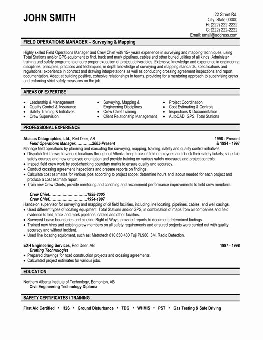 Operation Manager Resume Template Best Of top Mining Resume Templates &amp; Samples