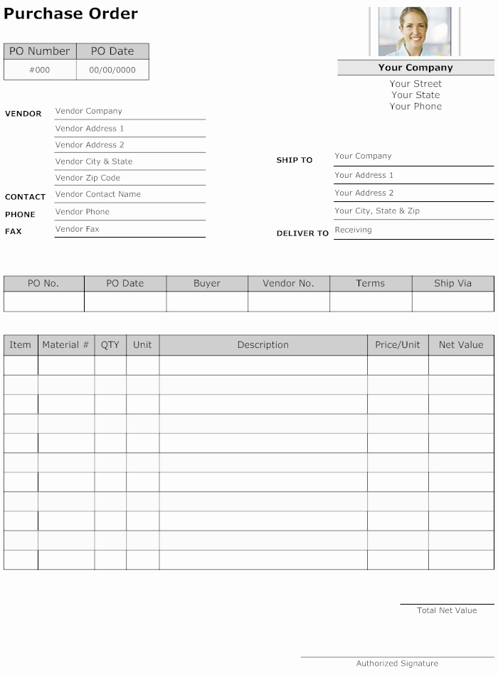 Order forms Template Word Elegant Purchase order form software Free form Templates From