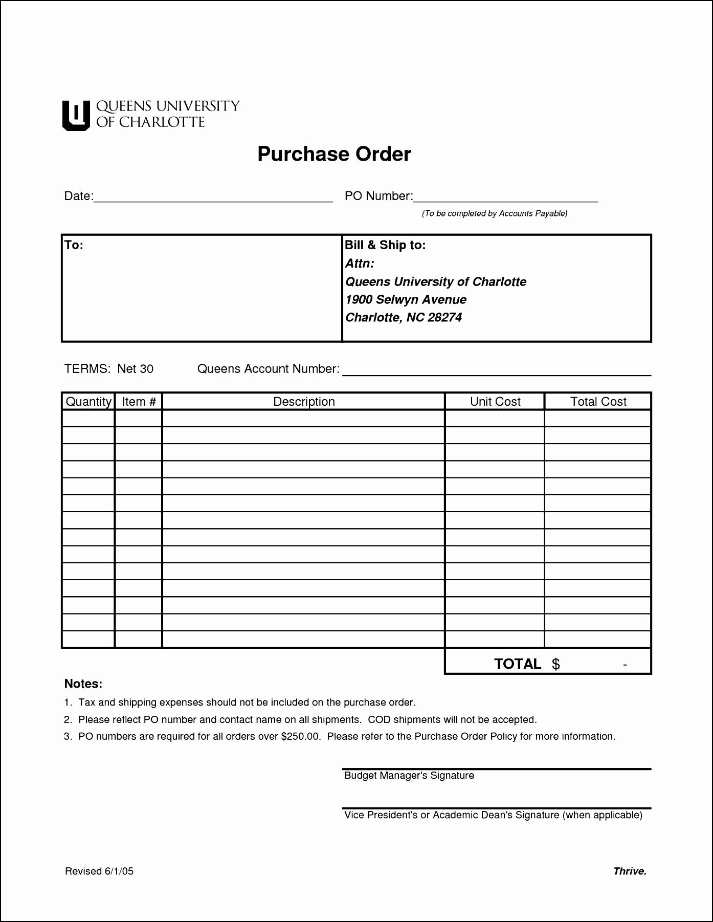 Order forms Template Word Unique Blank Purchase order form Template