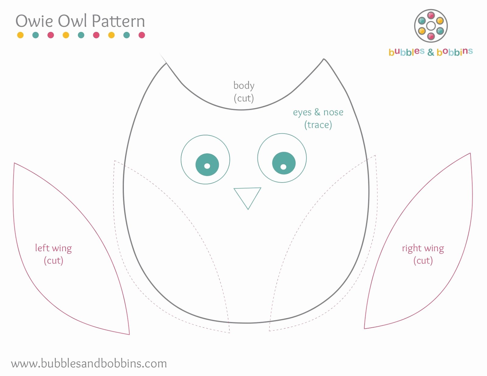 Owl Cut Out Template Unique 1 Print Out Pattern Here for Pdf