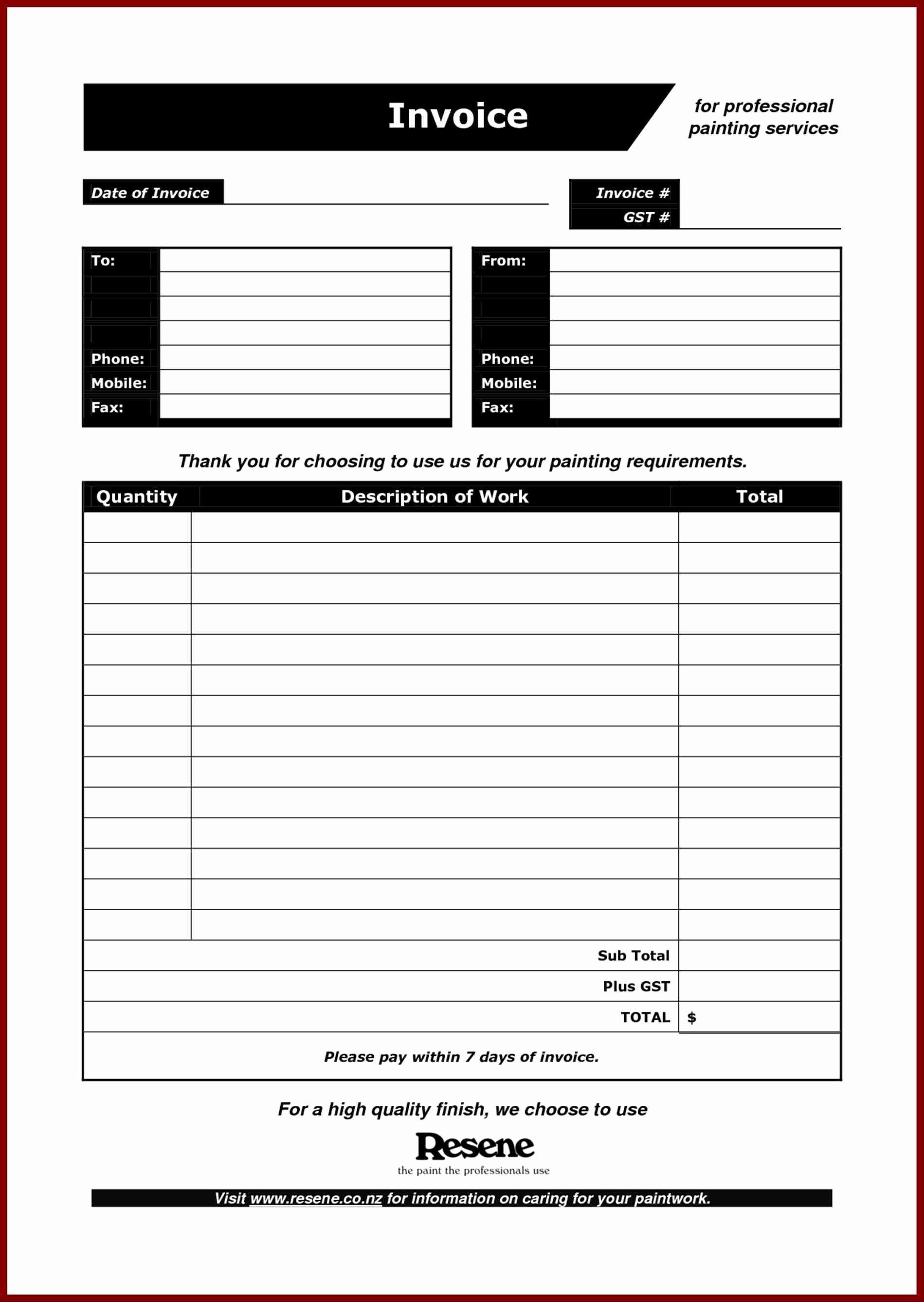 Painting Estimate Template Excel Best Of Best S Work Estimate Template Free Download Quote