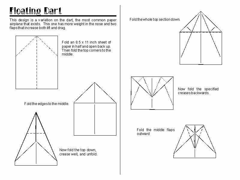 Paper Airplane Template Pdf Awesome Paper Plane Creating Paper Plane Creating