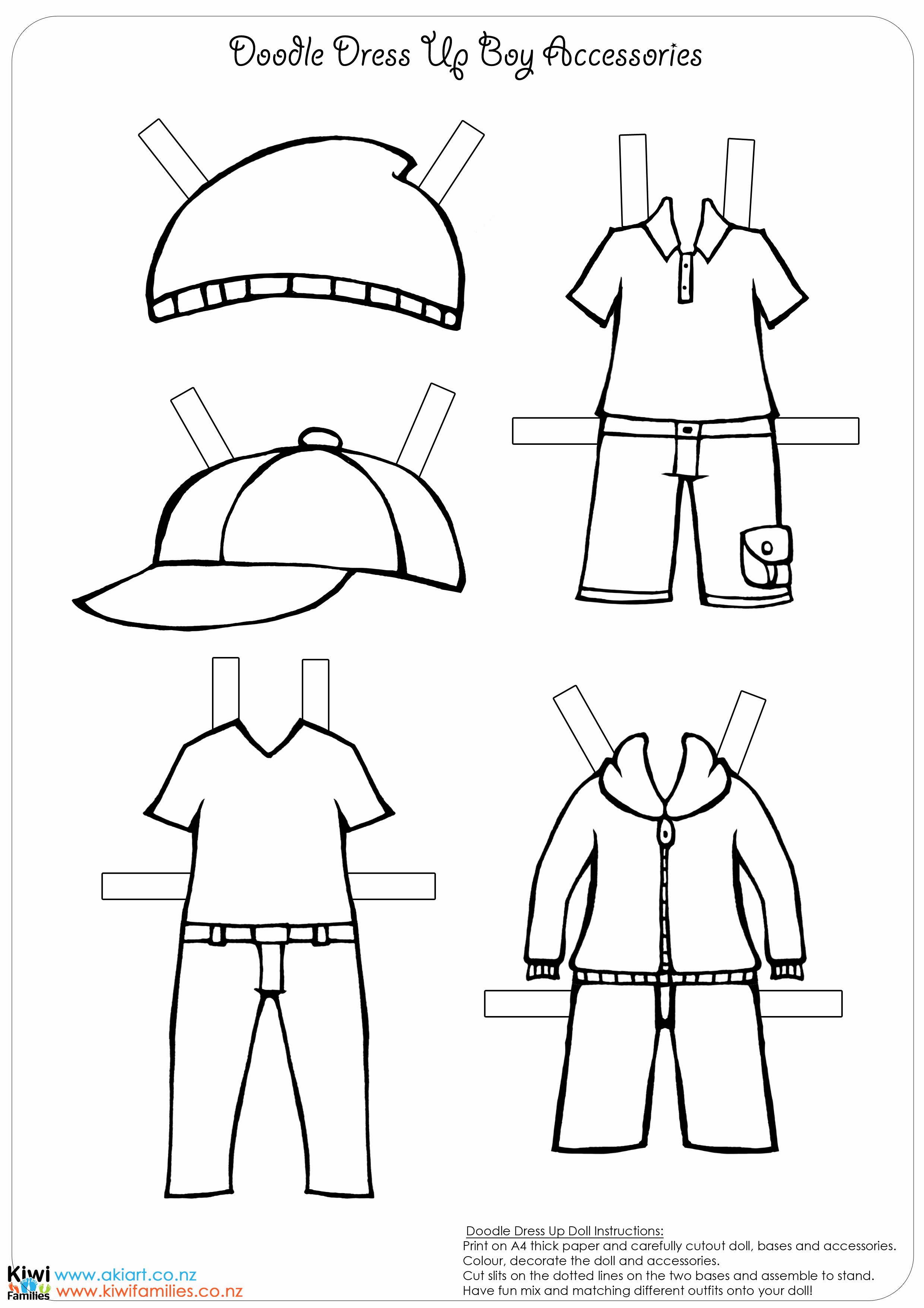 make your own paper dolls