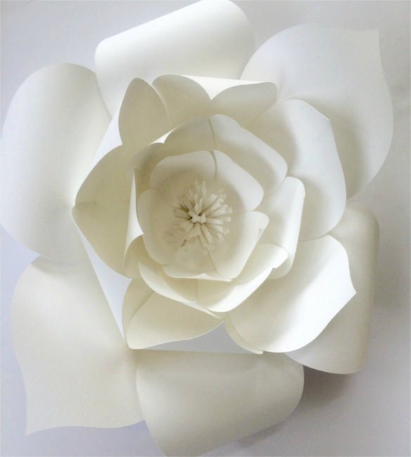 Paper Flower Template Free Awesome 10 Paper Flower Templates – Free Sample Example format