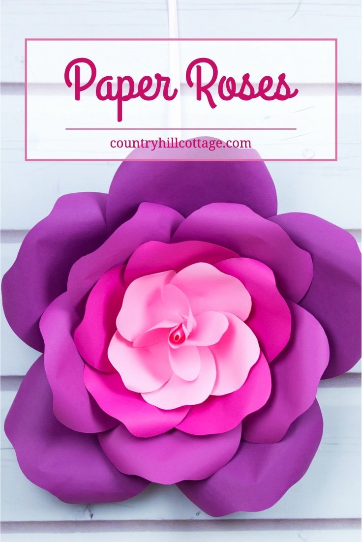 Paper Flower Template Free Beautiful Learn to Make Giant Paper Roses In 5 Easy Steps and A