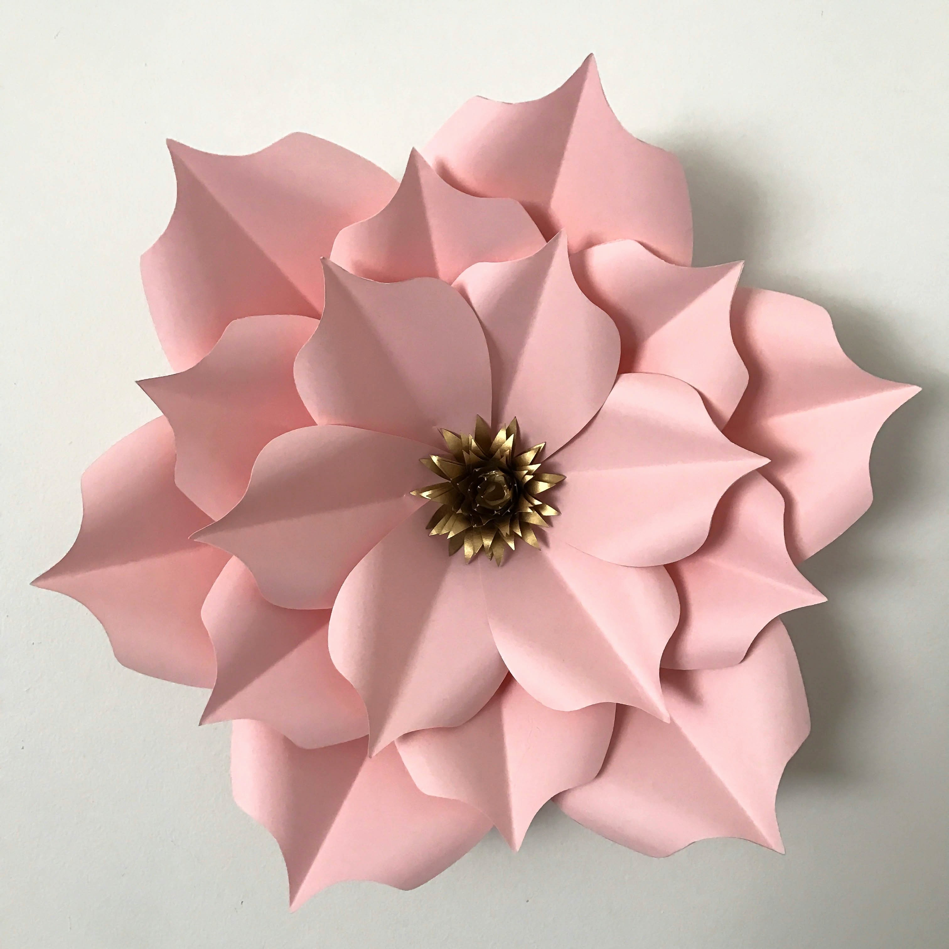 Paper Flower Template Free New Giant Paper Flower Template Pdf Templates Data