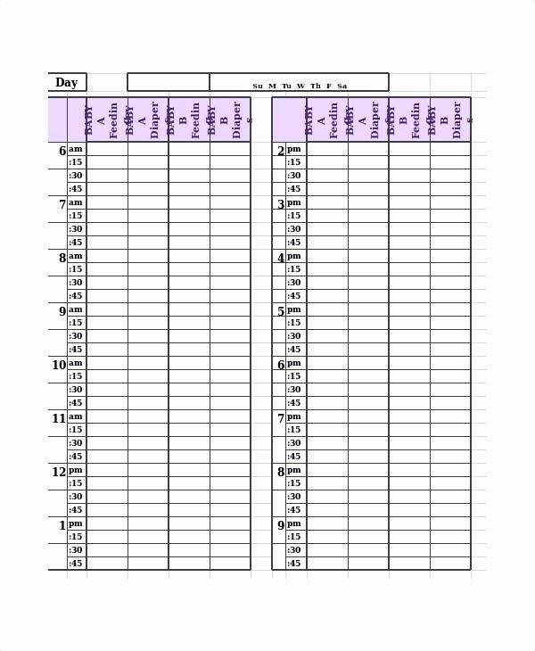 Parenting Time Calendar Template Lovely Parenting Schedule Template Custody Agreement Example