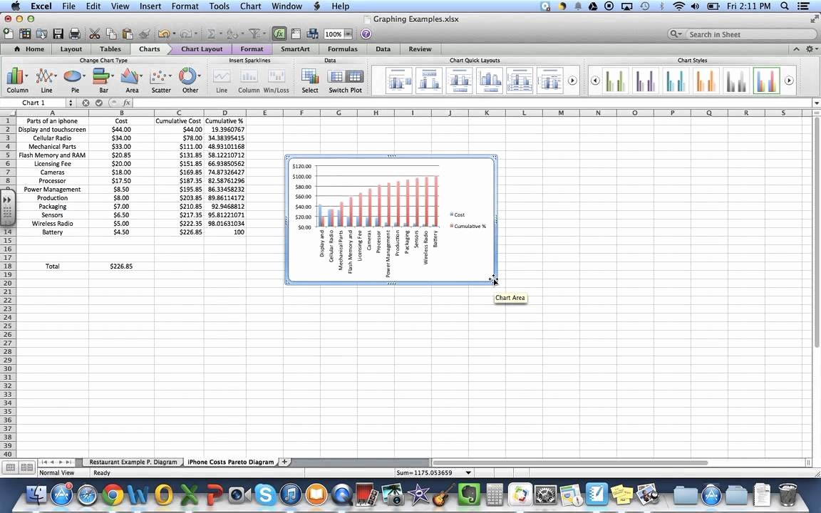 Pareto Chart Excel Template Best Of How to Plot Pareto Chart In Excel 2010 Pareto Chart In