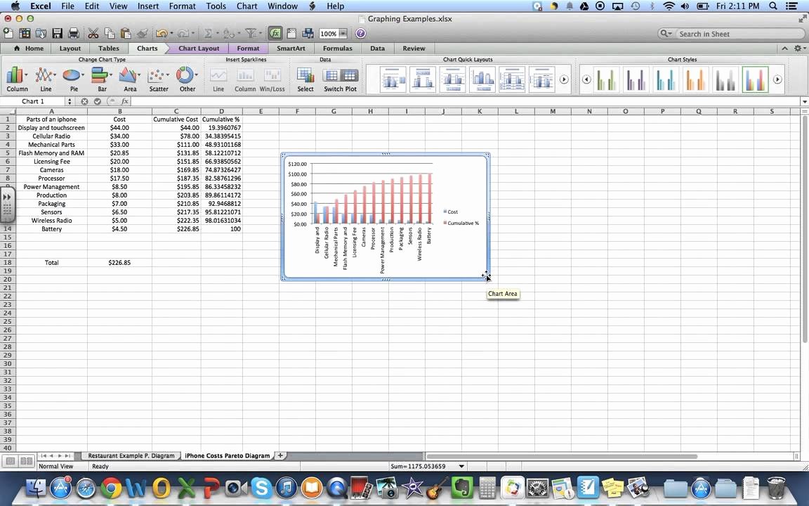 Pareto Chart Excel Template Stcharleschill Template