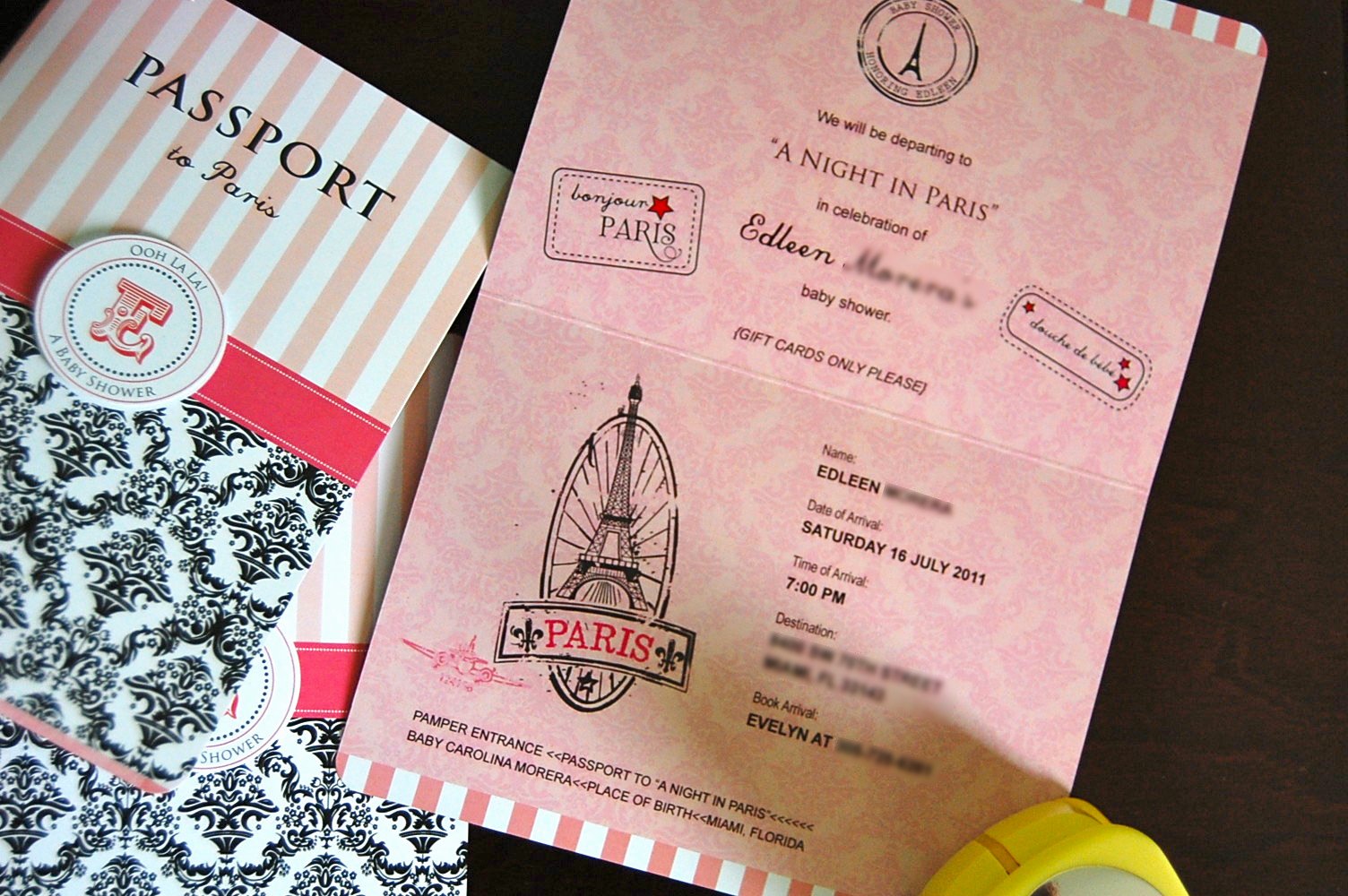 Paris Passport Invitation Template Lovely Flipawoo Invitation and Party Designs Updated Paris