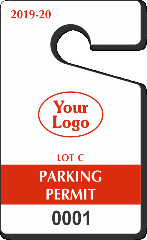 Parking Hang Tag Template Fresh Custom Parking Tag Designs – 5” X 3”