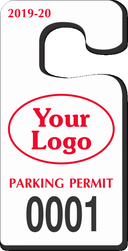 Parking Hang Tags Template Fresh Big Foot Parking Permits Jumbo Size Hang Tags