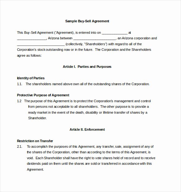 Partnership Buyout Agreement Template Best Of 12 Buy Sale Agreement Templates Word Pages Docs