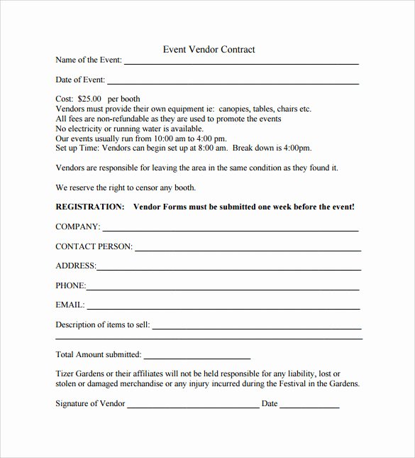 Party Planner Contract Template Best Of 19 event Contract Templates to Download for Free