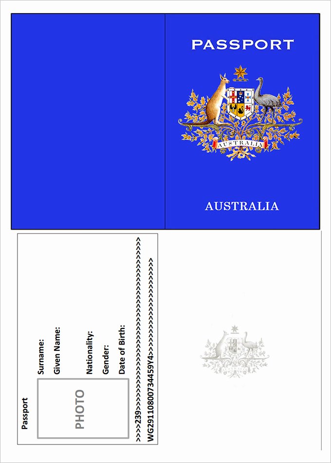 Passport Photo Template Psd Lovely How to Apply Australian Passport for Newborn