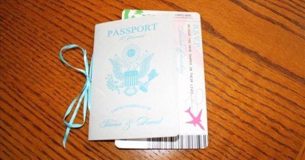 Passport Wedding Invitation Template Awesome Vanessa S Diy Passport Destination Wedding Invitations