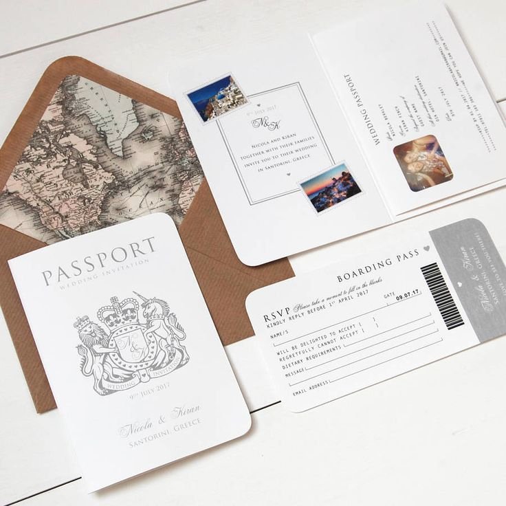 Passport Wedding Invitation Template Fresh 15 Best Ideas About Passport Invitations On Pinterest