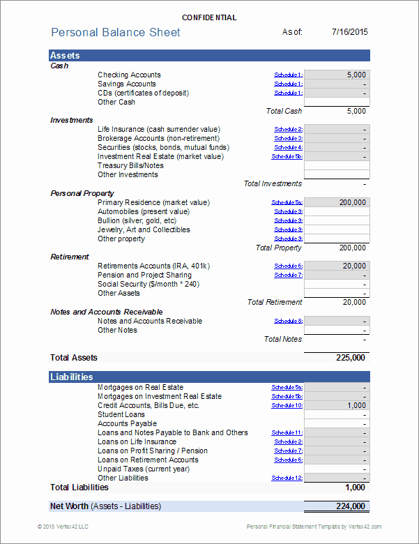 Personal Income Statement Template New Free Personal In E Statement Template