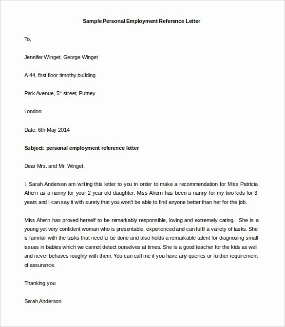 Personal Letter Template Word Fresh 44 Personal Letter Templates Pdf Doc