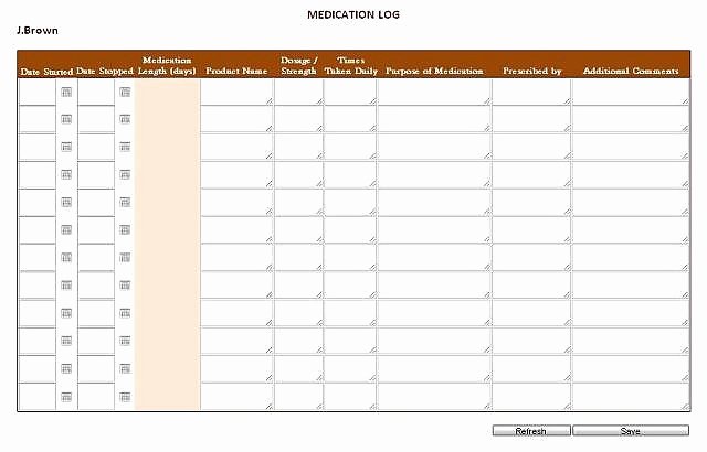 Personal Medication List Template Inspirational My Personal Medication List Bing