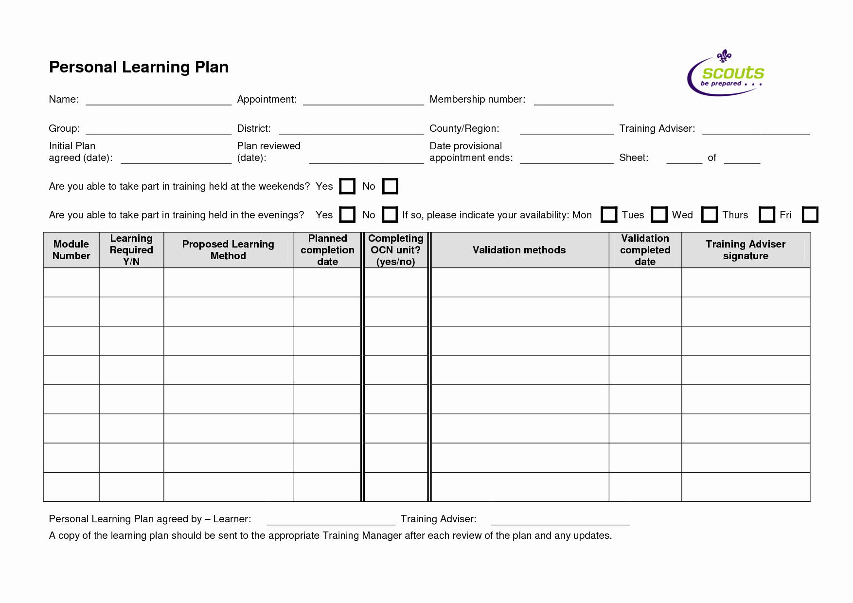 Personalized Learning Plan Template Best Of 15 Best Of Excel Investment Worksheet English