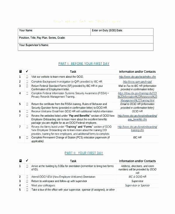 Personnel File Checklist Template Awesome Employee Investigation Checklist Template Personnel File