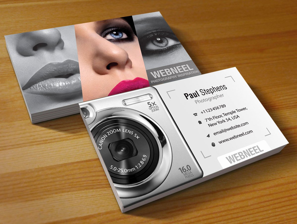 Photographer Business Card Template New Graphy Business Card Design Template 44