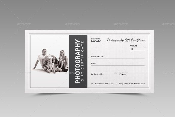 Photography Gift Certificate Template Unique 12 Graphy Gift Certificate Templates – Free Sample