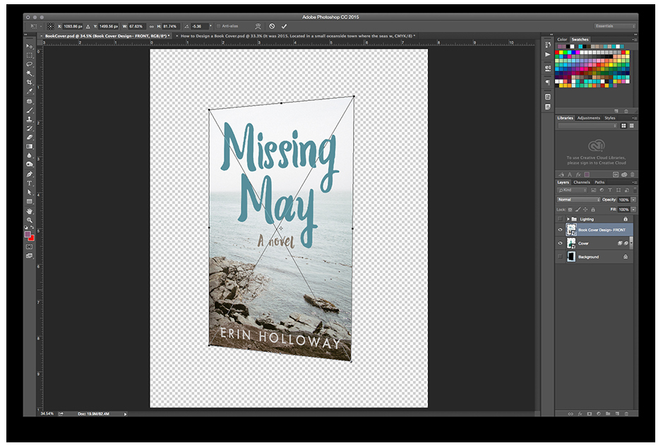 Photoshop Book Cover Template Best Of How to Make A Book Mockup — Finicky Designs